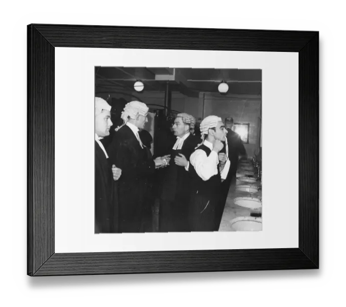 Framed Print : Barristers At Basins Framed Print : Barristers At Basins