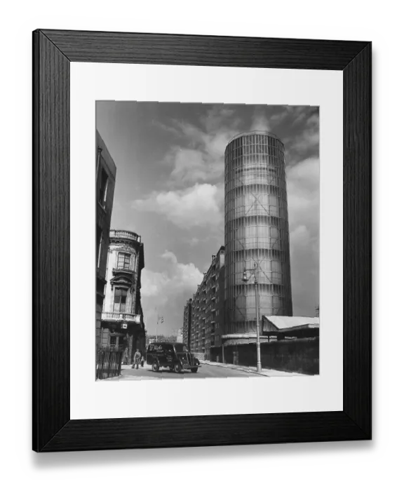 Framed Print : Heating Tower Framed Print : Heating Tower