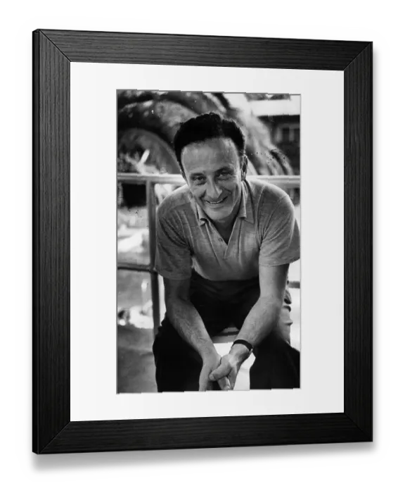Framed Print : Fred Zinnemann