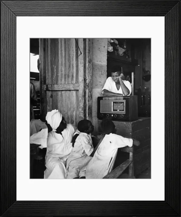 Framed Print : Sudanese Radio Framed Print : Sudanese Radio