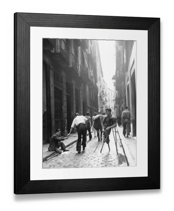 Framed Print : Poverty In Spain Framed Print : Poverty In Spain