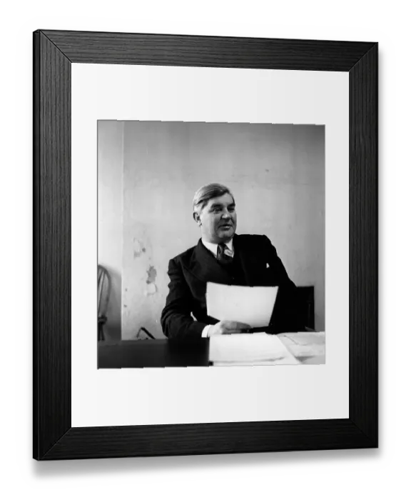 Framed Print : Aneurin Bevan Framed Print : Aneurin Bevan