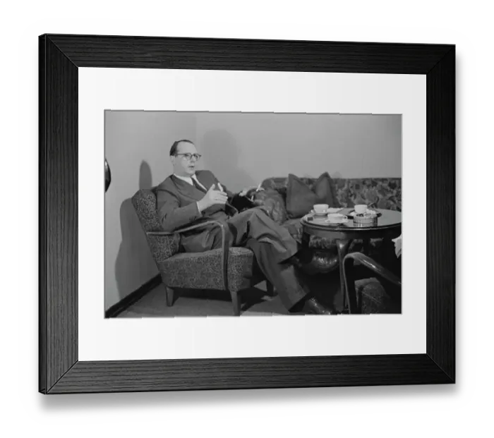 Framed Print : Heinrich von Brentano Framed Print : Heinrich von Brentano