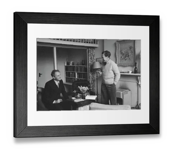 Framed Print : Stephen Spender & Cecil Day-Lewis