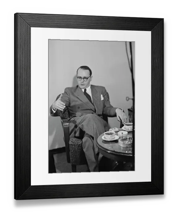 Framed Print : Heinrich von Brentano Framed Print : Heinrich von Brentano