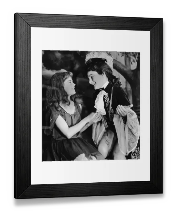 Framed Print : Cinderella And Her Prince Framed Print : Cinderella And Her Prince