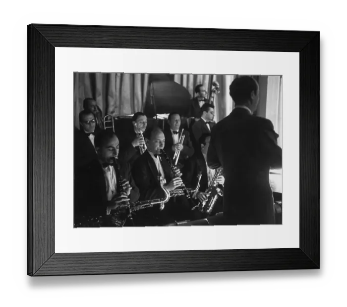 Framed Print : Hot Wind. 30th December 1950: Wind instruments in the orchestra at La Nouvelle Eve Framed Print : Hot Wind. 30th December 1950: Wind instruments in the orchestra at La Nouvelle Eve