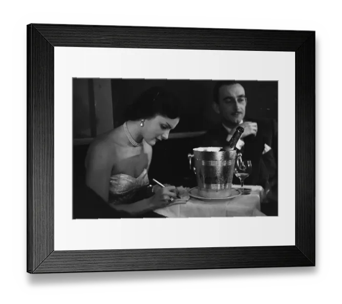 Framed Print : Champagne On Table Framed Print : Champagne On Table