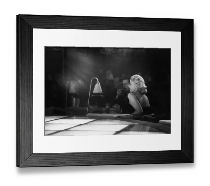 Framed Print : Floor Show Audience