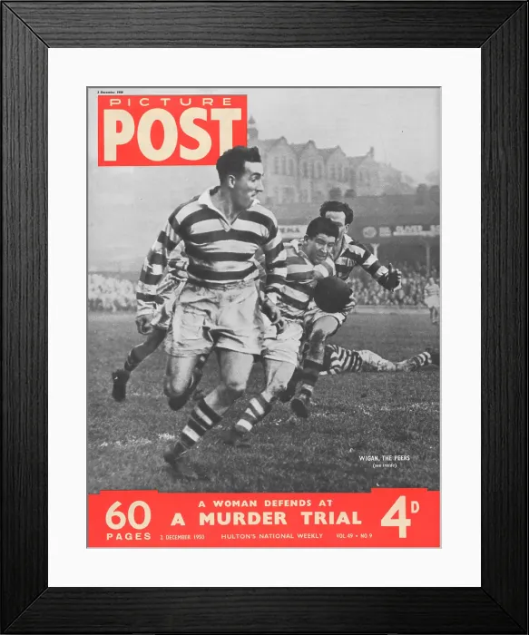 Framed Print : Wigan, The Peers Framed Print : Wigan, The Peers
