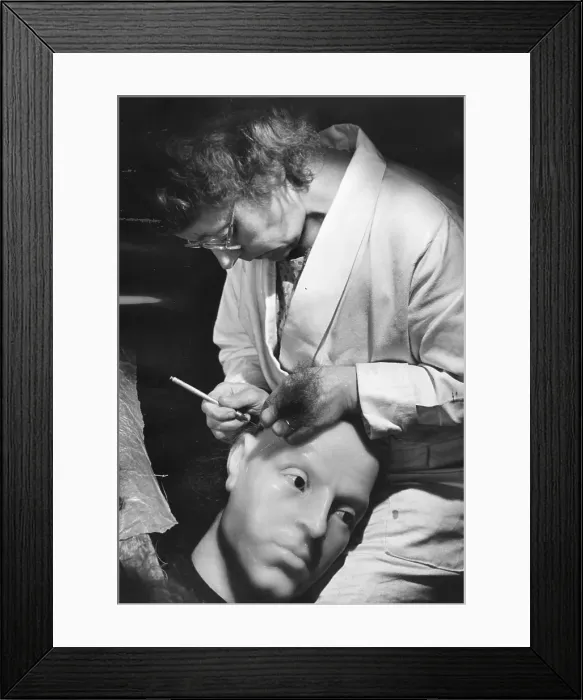 Framed Print : Wax Modelling Framed Print : Wax Modelling