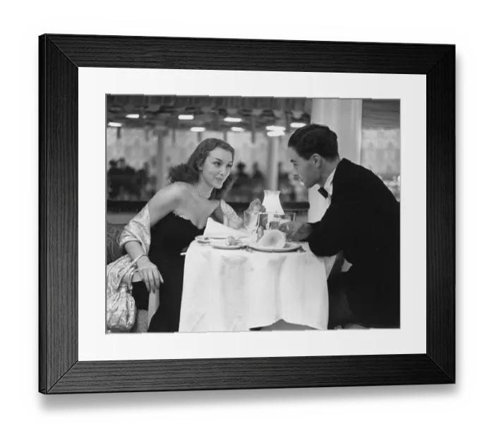 Framed Print : Dinner For Two Framed Print : Dinner For Two