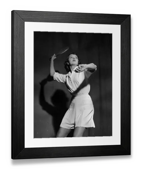 Framed Print : Padder Tennis Framed Print : Padder Tennis