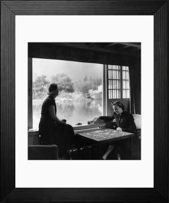 Framed Print : Floating Villagers Framed Print : Floating Villagers