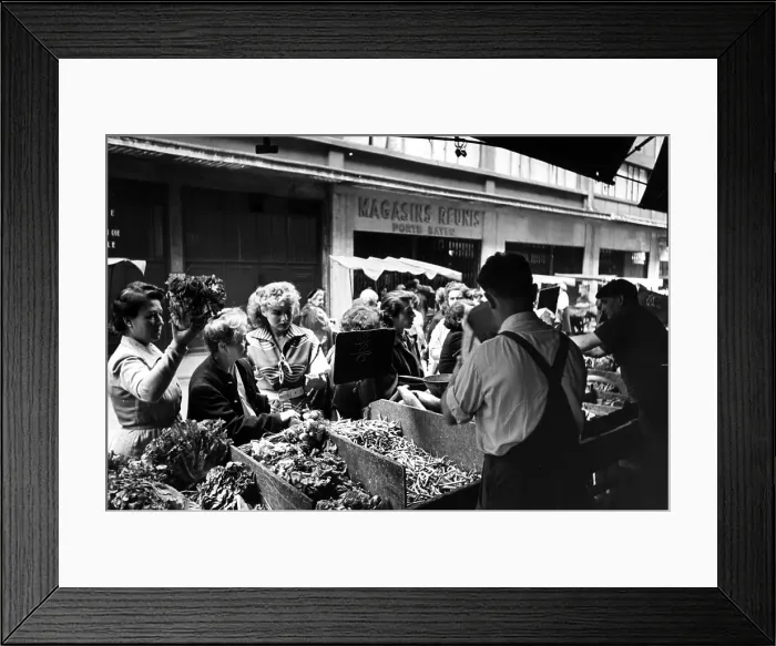 Framed Print : Paris Market Framed Print : Paris Market