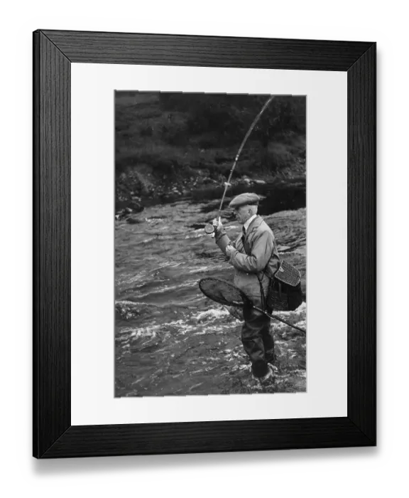 Framed Print : Hodder Angler Framed Print : Hodder Angler