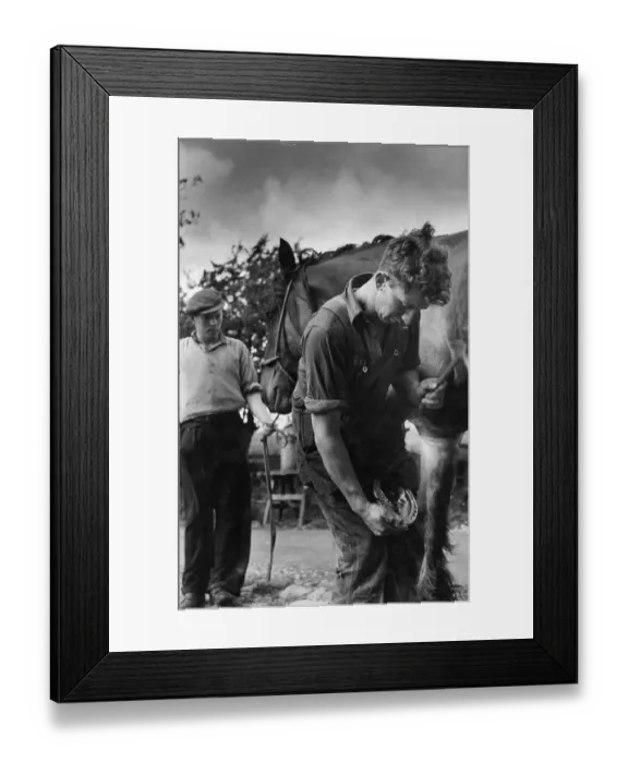 Framed Print : Travelling Blacksmith Framed Print : Travelling Blacksmith