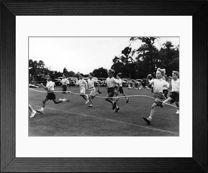 Framed Print : Finishing Line