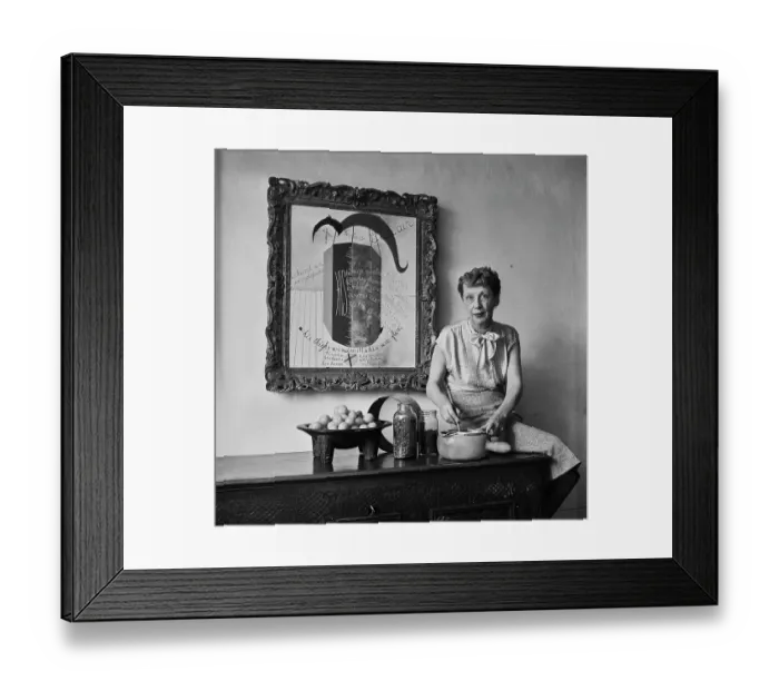 Framed Print : Portrait With Portrait Framed Print : Portrait With Portrait
