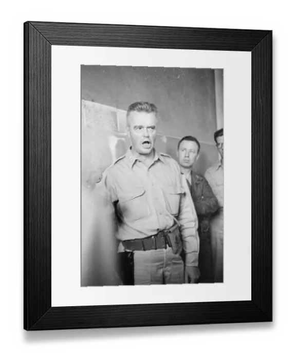 Framed Print : General F Dean Framed Print : General F Dean