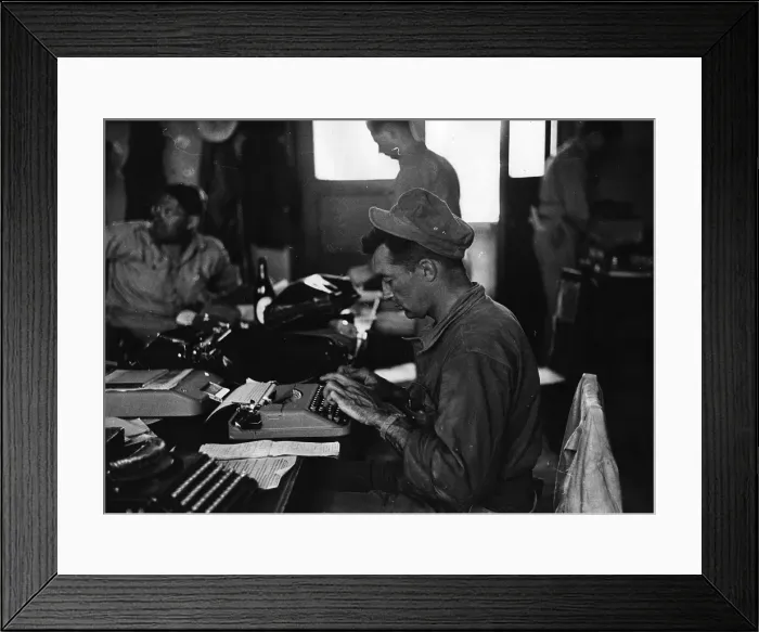 Framed Print : War Correspondent Framed Print : War Correspondent