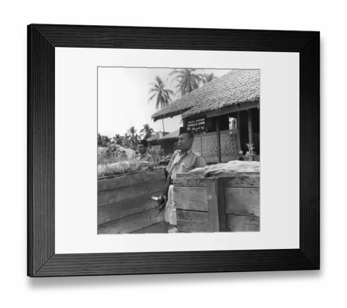 Framed Print : Malayan Police Framed Print : Malayan Police