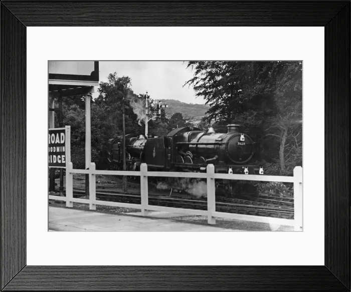 Framed Print : Bodmin Road Station Framed Print : Bodmin Road Station