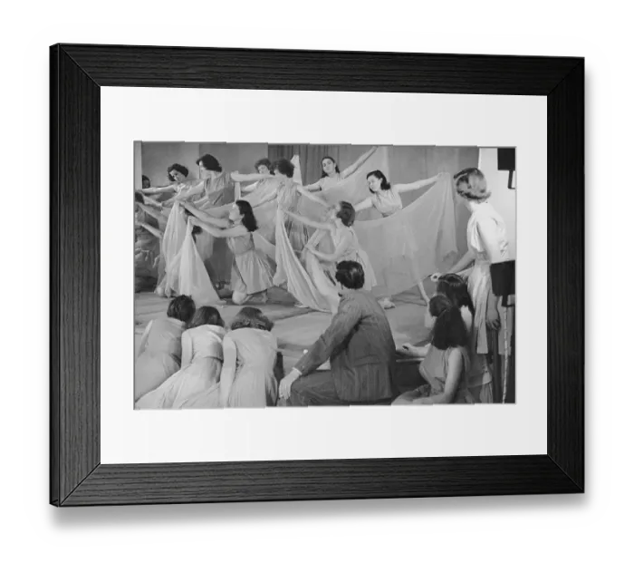 Framed Print : Dance Class Framed Print : Dance Class