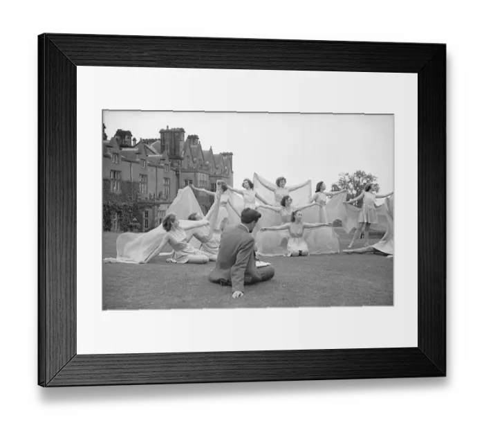 Framed Print : Schoolgirl Dancers Framed Print : Schoolgirl Dancers