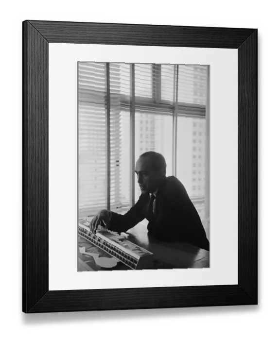 Framed Print : Oscar Niemeyer Framed Print : Oscar Niemeyer