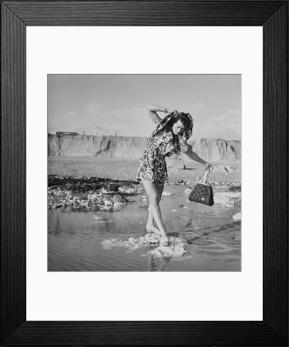 Framed Print : Beach Dress Framed Print : Beach Dress