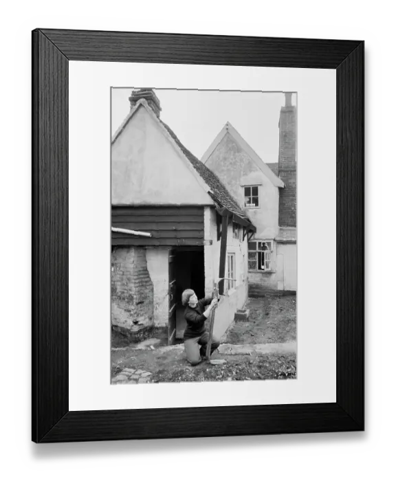 Framed Print : Emma Smith Settles In Framed Print : Emma Smith Settles In