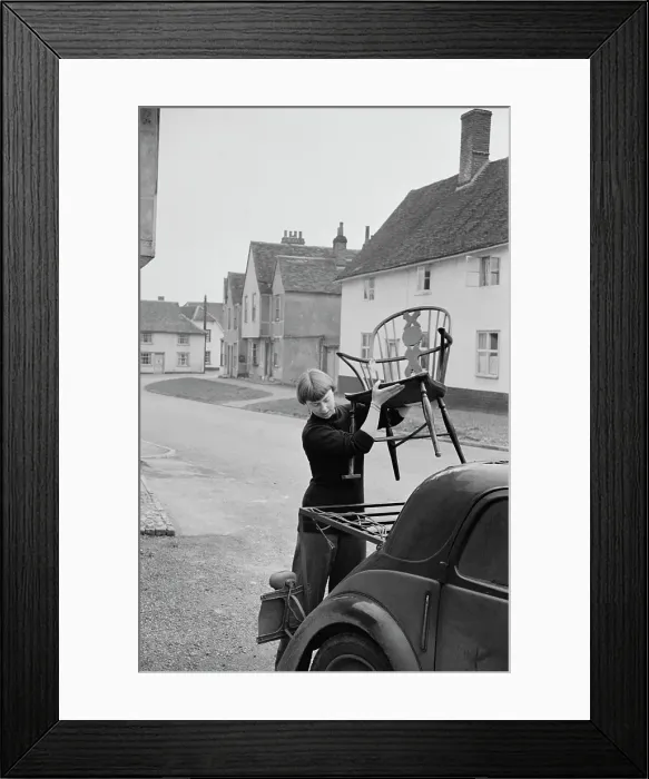 Framed Print : Emma Smith Settles In Framed Print : Emma Smith Settles In