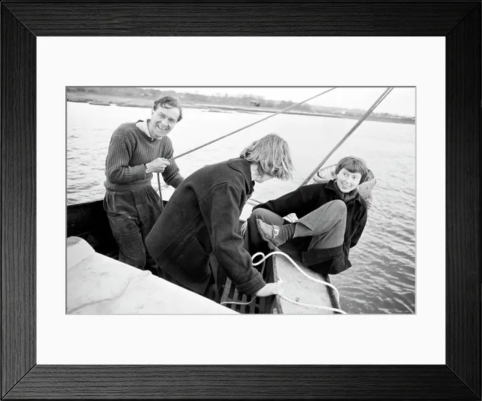 Framed Print : Emma Smith Sailing Framed Print : Emma Smith Sailing