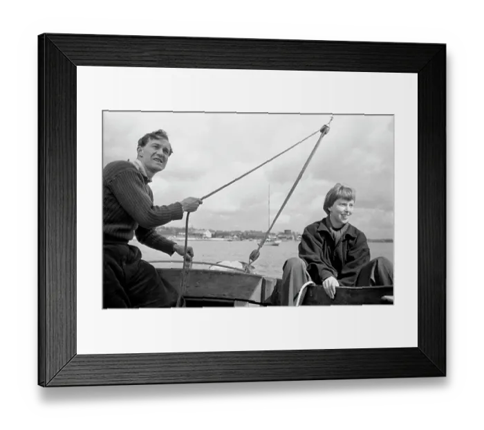 Framed Print : Emma Smith Sailing Framed Print : Emma Smith Sailing