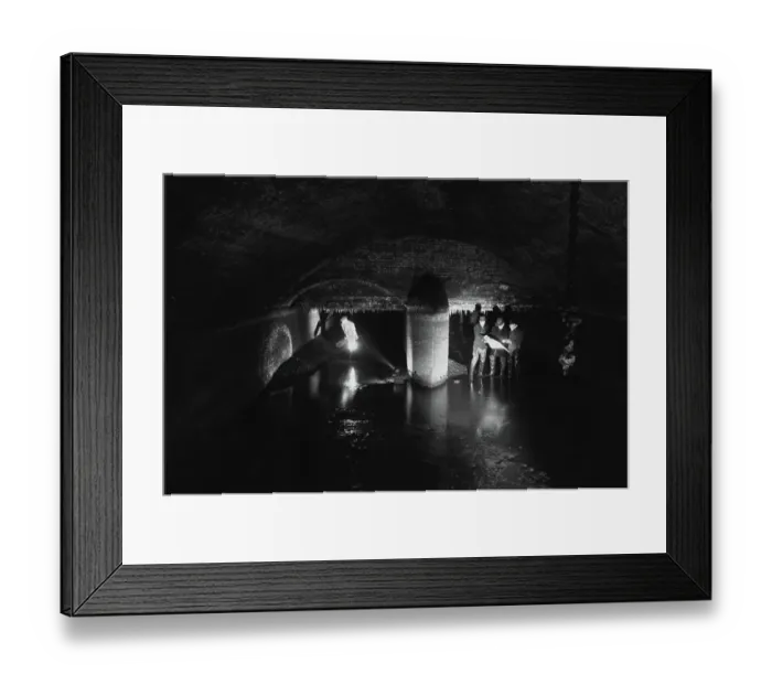 Framed Print : London Sewer