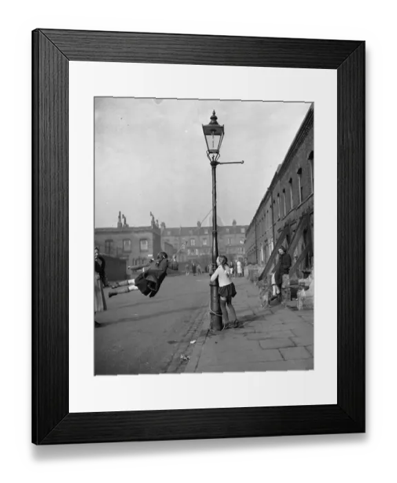 Framed Print : Playing In Street Framed Print : Playing In Street