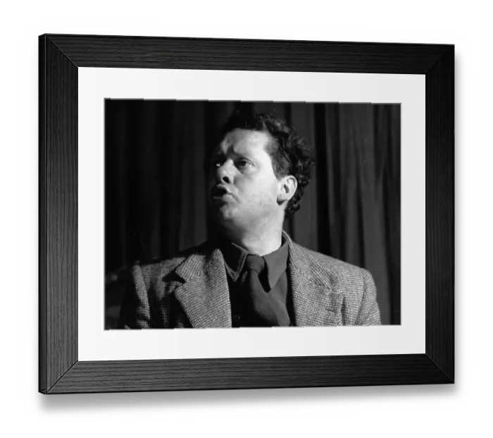 Framed Print : Dylan Thomas Framed Print : Dylan Thomas