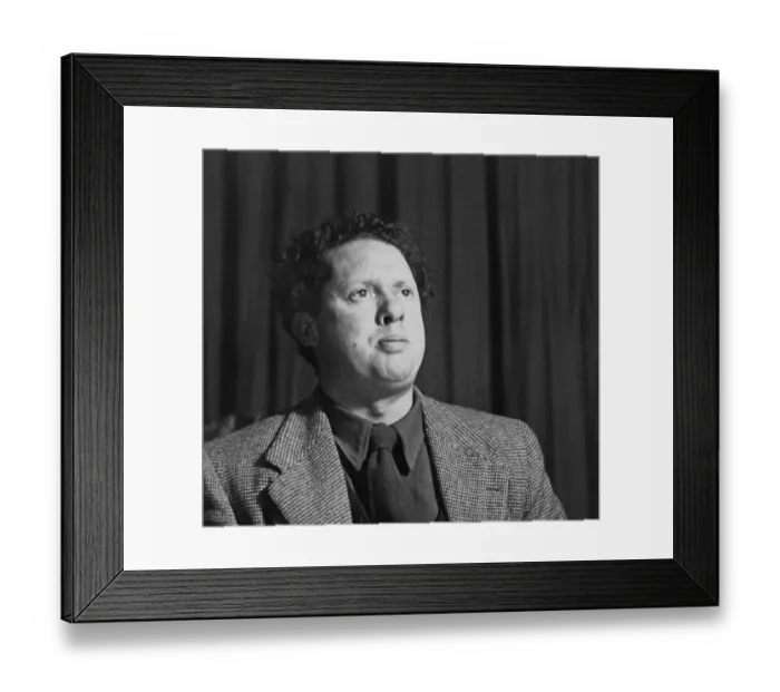 Framed Print : Dylan Thomas Framed Print : Dylan Thomas