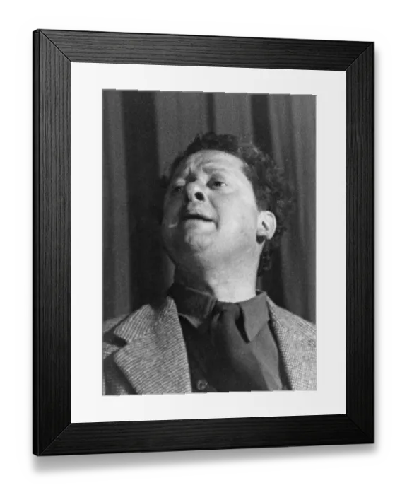 Framed Print : Dylan Thomas Framed Print : Dylan Thomas