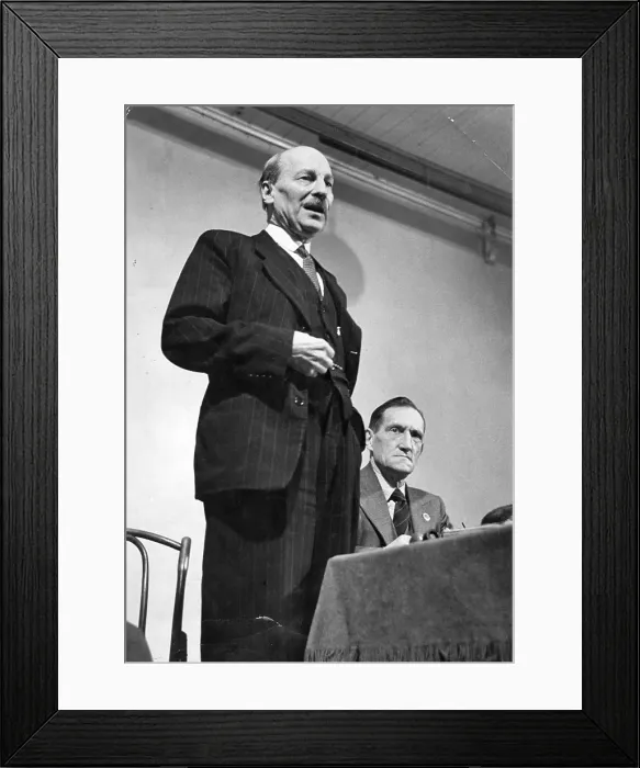 Framed Print : Earl Attlee Framed Print : Earl Attlee