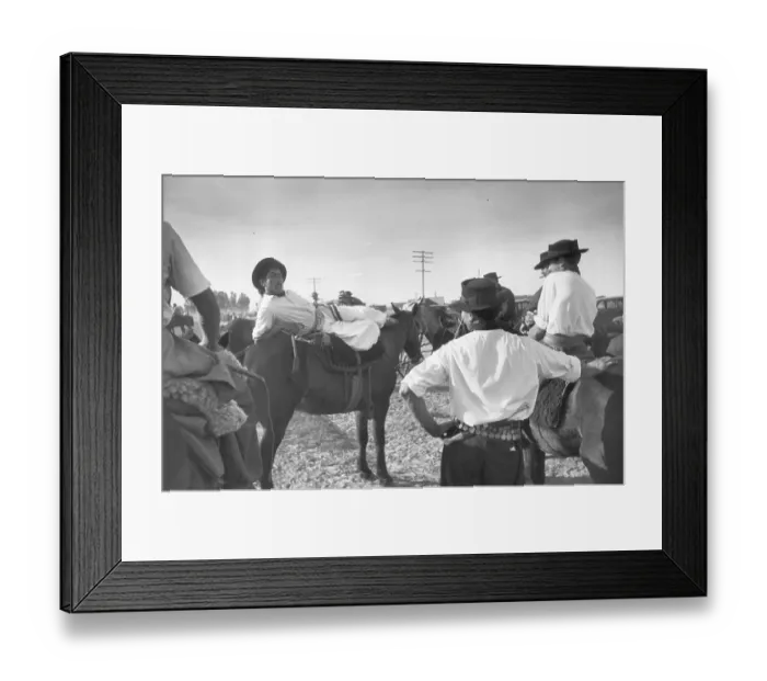 Framed Print : Gaucho Races Framed Print : Gaucho Races