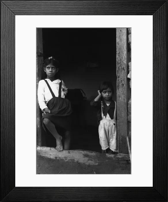 Framed Print : Brazilian Children Framed Print : Brazilian Children