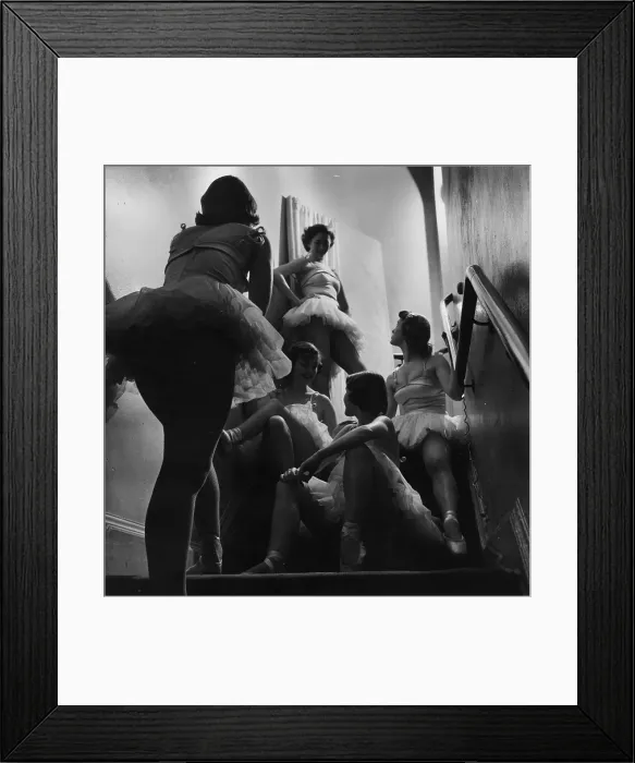 Framed Print : Dancers Backstage Framed Print : Dancers Backstage