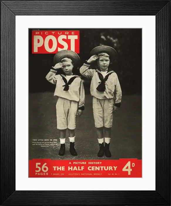Framed Print : Two Little Boys Framed Print : Two Little Boys