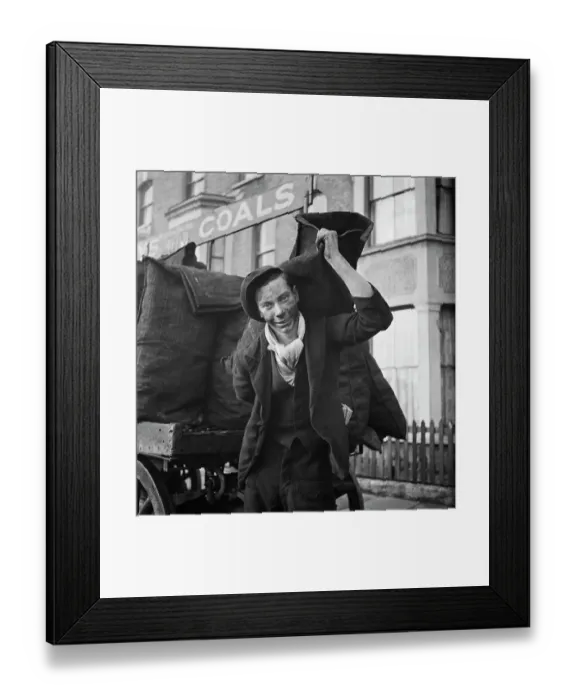 Framed Print : Coal Delivery Framed Print : Coal Delivery