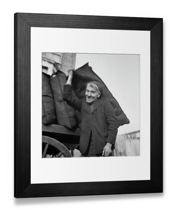 Framed Print : Coal Delivery Framed Print : Coal Delivery