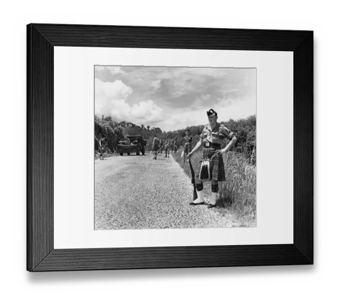Framed Print : Scots Guards In Malaya Framed Print : Scots Guards In Malaya