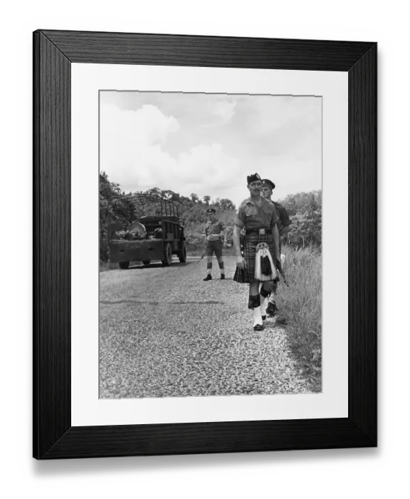 Framed Print : Scots Guards In Malaya Framed Print : Scots Guards In Malaya