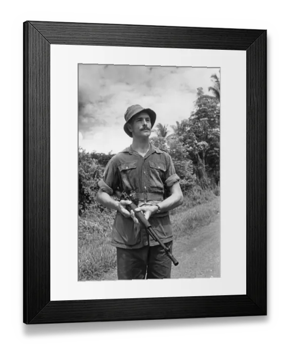Framed Print : Scots Guard In Malaya Framed Print : Scots Guard In Malaya